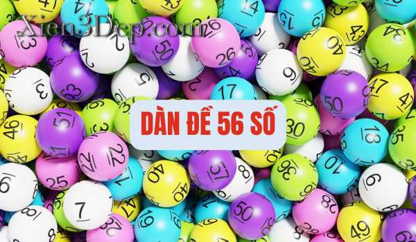 dàn đề 56 số